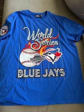 Toronto Blue Jays World Series Graphic Tee - Blue
